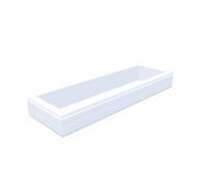 PVC-Aufsatzkranz 40x140 cm - Skylux