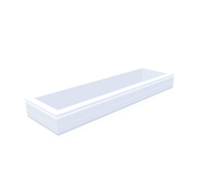 PVC-Aufsatzkranz 40x160 cm - Skylux