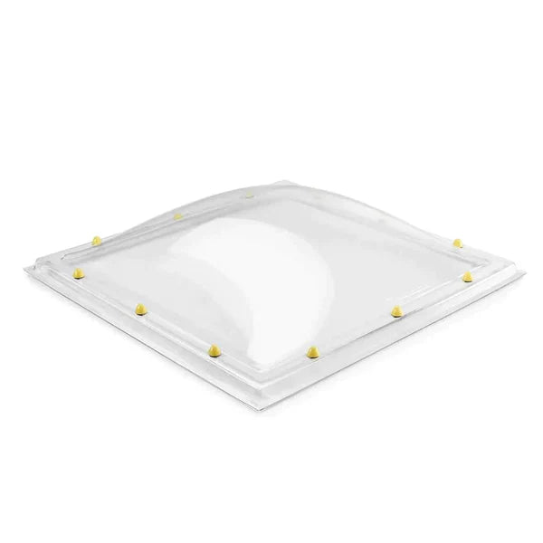 Lichtkuppel 400x400 Klar - Sicht wie Glas