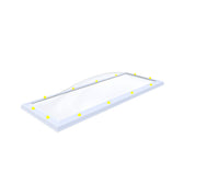 Skylux Lichtkuppel 60x180 cm