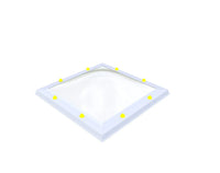 Skylux Lichtkuppel 70x70 cm