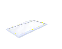 Skylux Lichtkuppel 75x165 cm