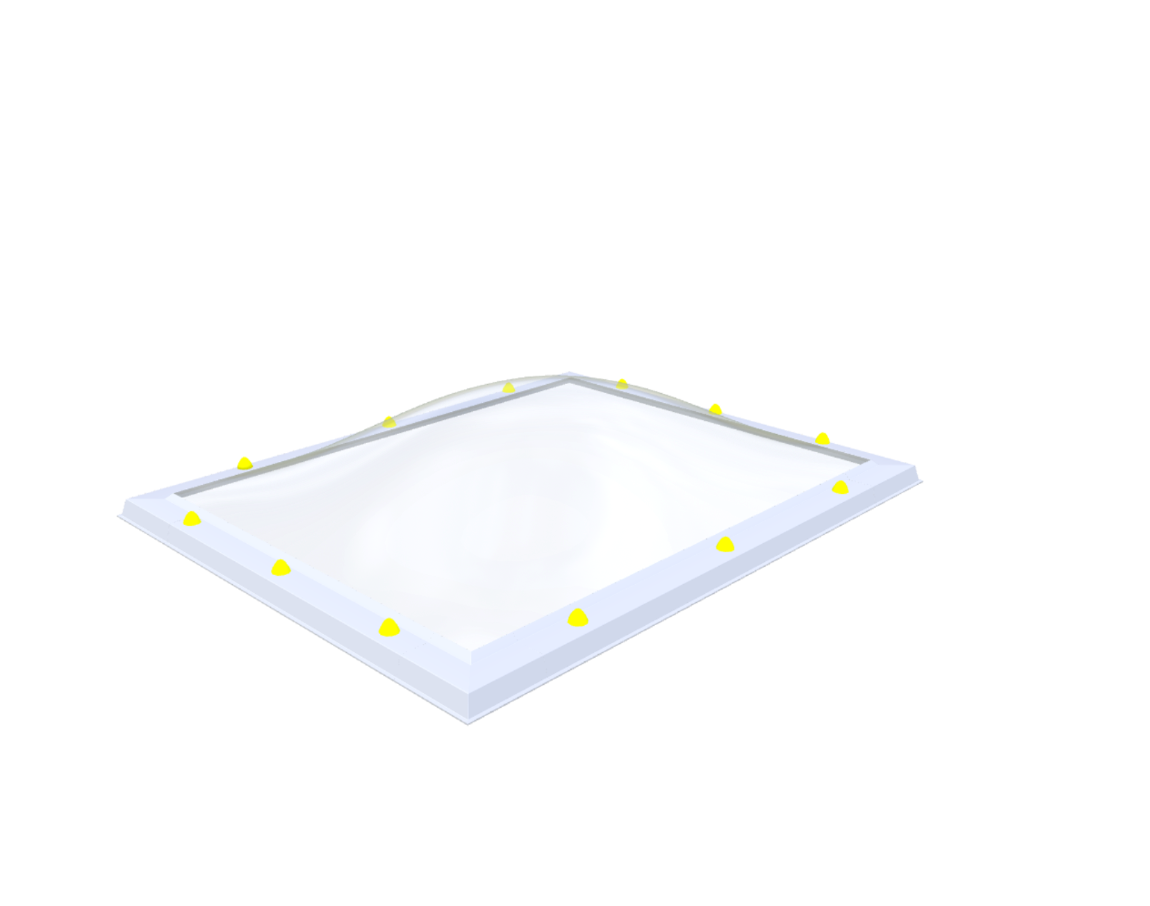 Skylux Lichtkuppel 100x130 cm