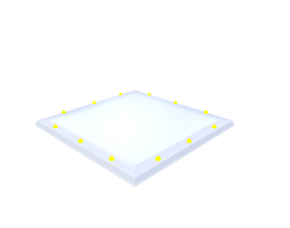 Skylux Lichtkuppel 100x100 cm