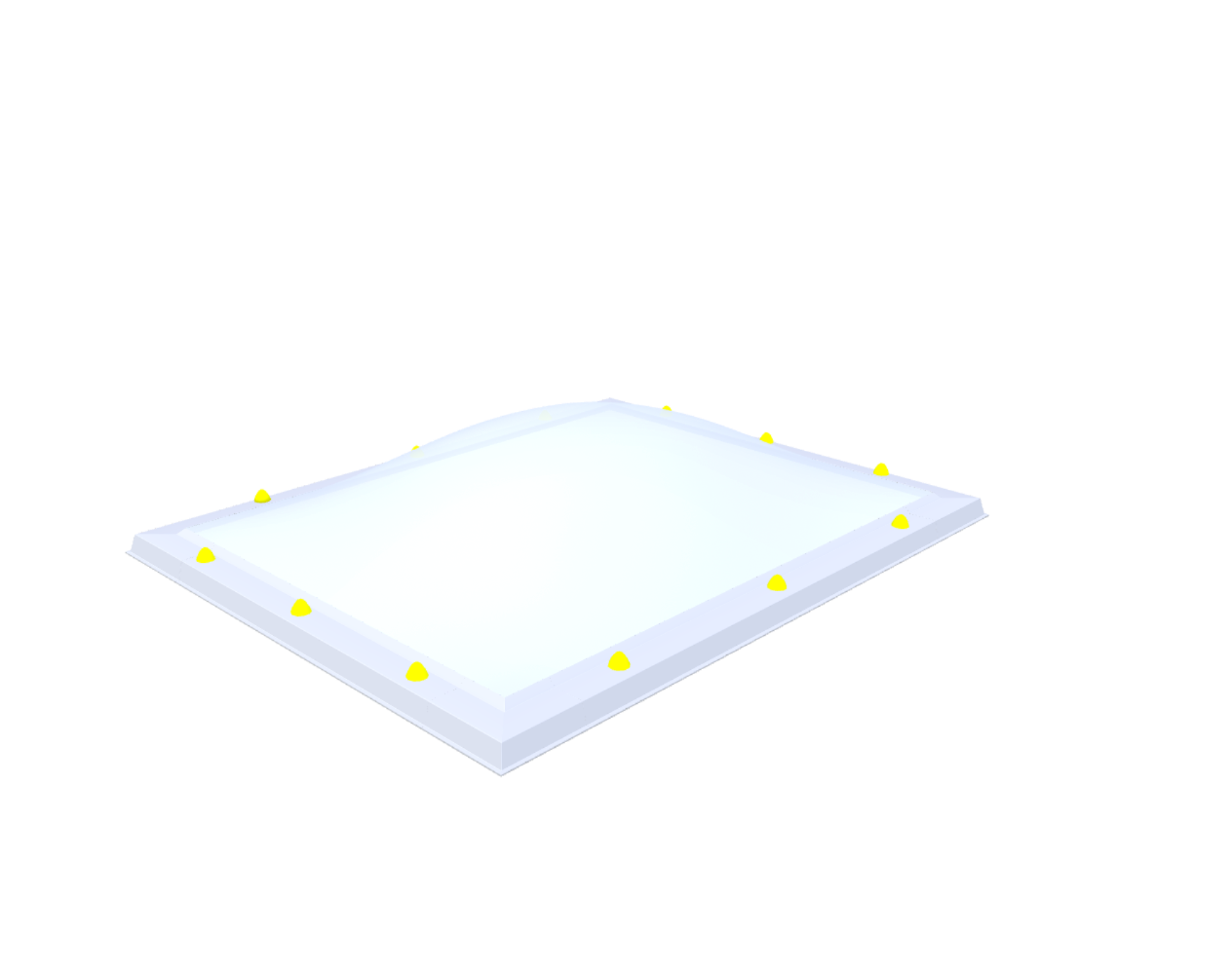Skylux Lichtkuppel 100x130 cm