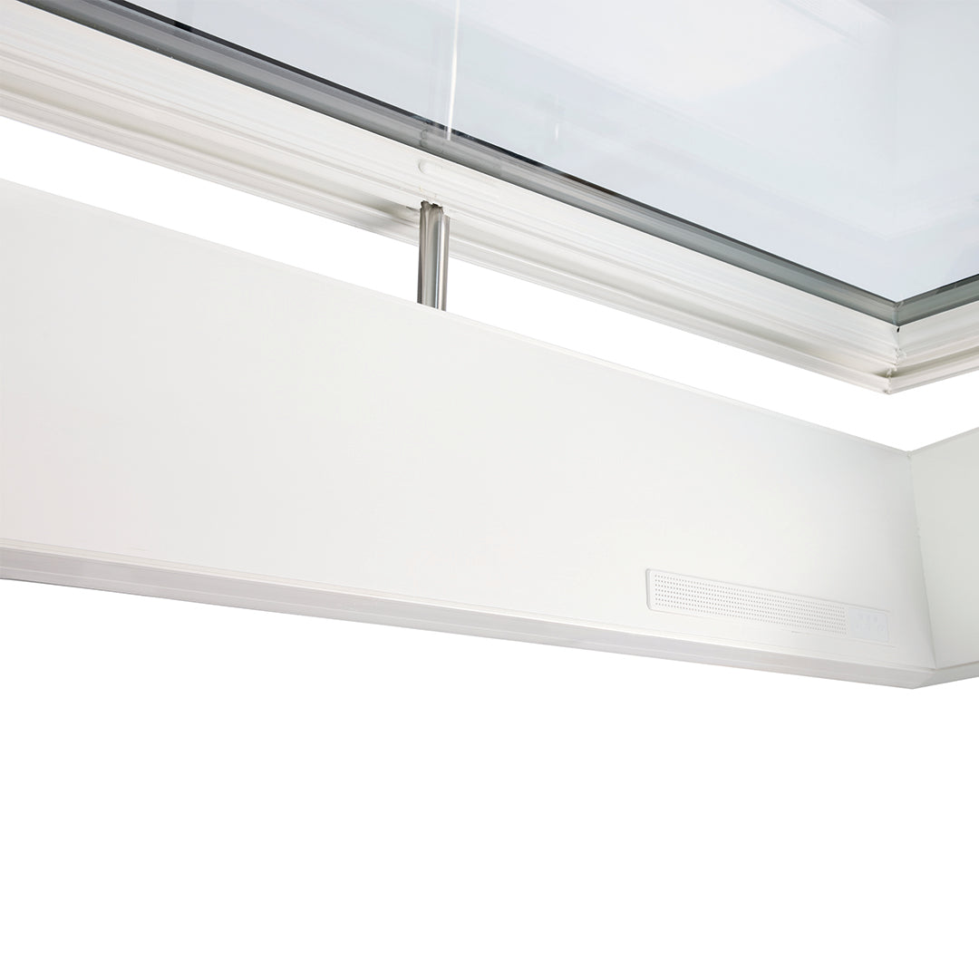 iWindow Flachdachfenster Öffnend mit Solarantrieb - Komplettset 40x100 cm