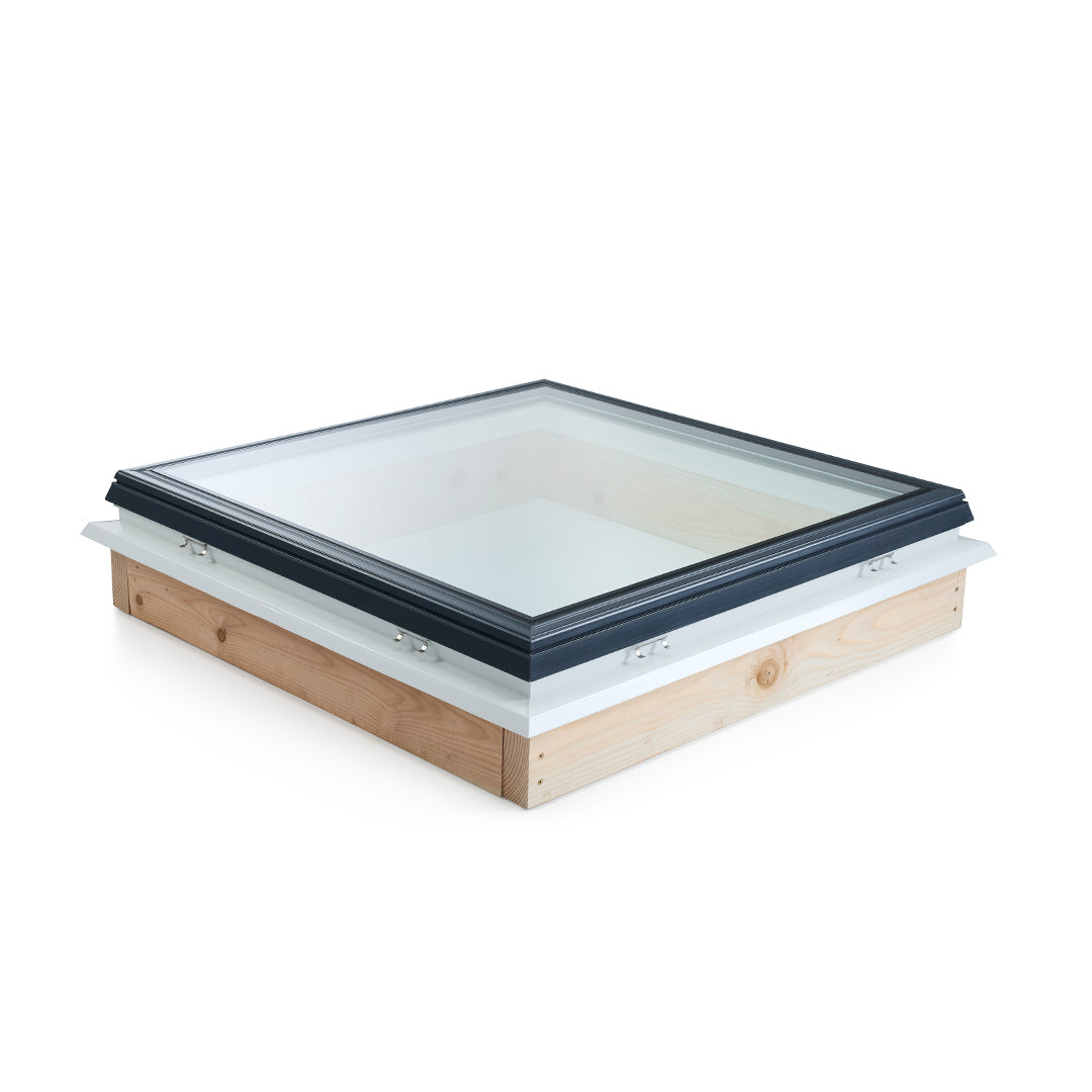 Sanierungsrahmen PVC mit Einsätzen für Lichtkuppel oder Flachdachfenster 0850 x 0850 mm