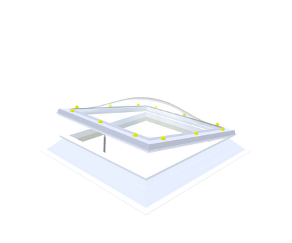 PVC-Aufsatzkranz 900 x 1800