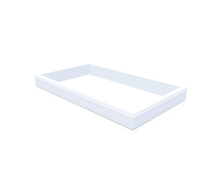 PVC-Aufsatzkranz 100x180 cm - Skylux