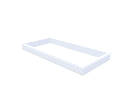 PVC-Aufsatzkranz 105x225 cm - Skylux