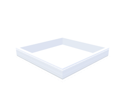 PVC-Aufsatzkranz 130x130 cm - Skylux