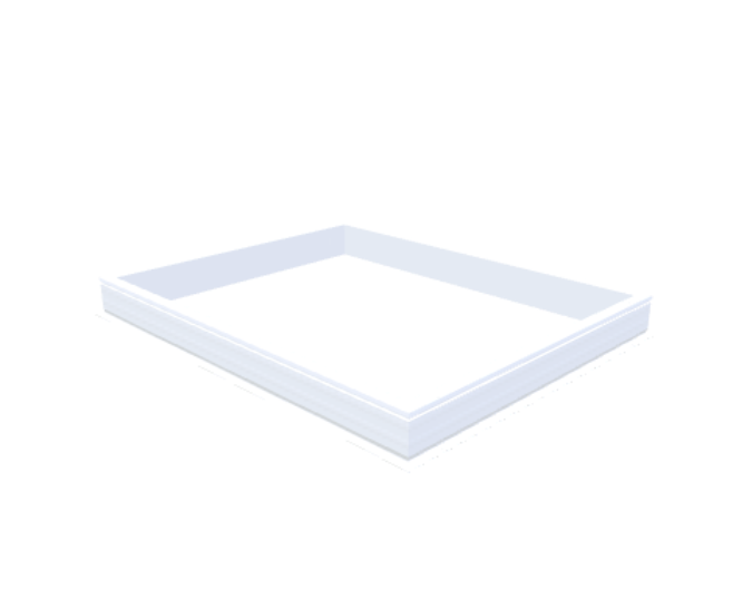 PVC-Aufsatzkranz 160x200 cm - Skylux