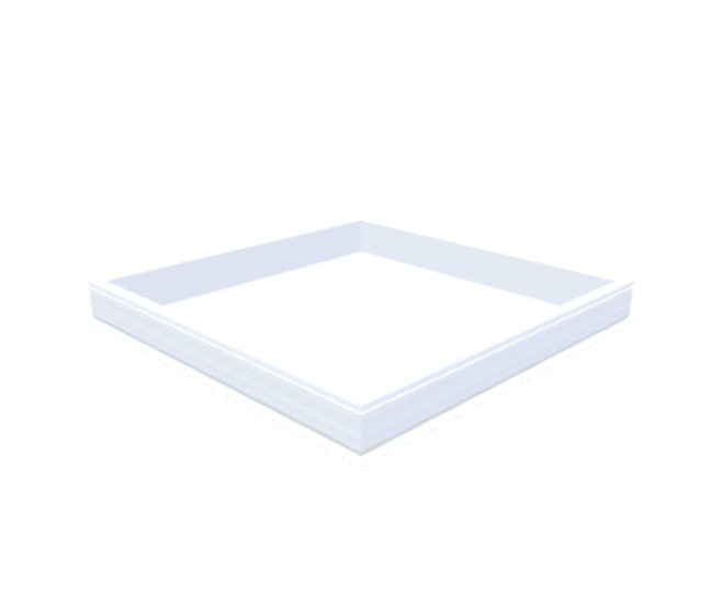 PVC-Aufsatzkranz 170x170 cm - Skylux