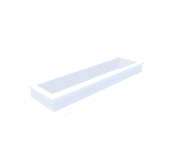 PVC-Aufsatzkranz 30x130 cm - Skylux