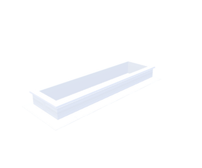 PVC-Aufsatzkranz 30x130 cm - Skylux