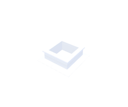 PVC-Aufsatzkranz 30x30 cm - Skylux