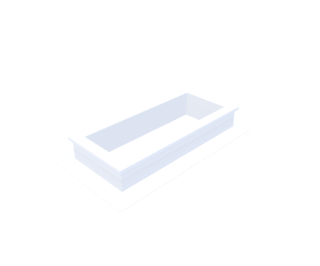 PVC-Aufsatzkranz 30x80 cm - Skylux