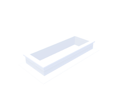 PVC-Aufsatzkranz 30x90 cm - Skylux