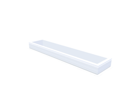 PVC-Aufsatzkranz 40x220 cm - Skylux