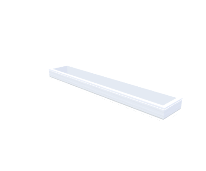 PVC-Aufsatzkranz 40x280 cm - Skylux