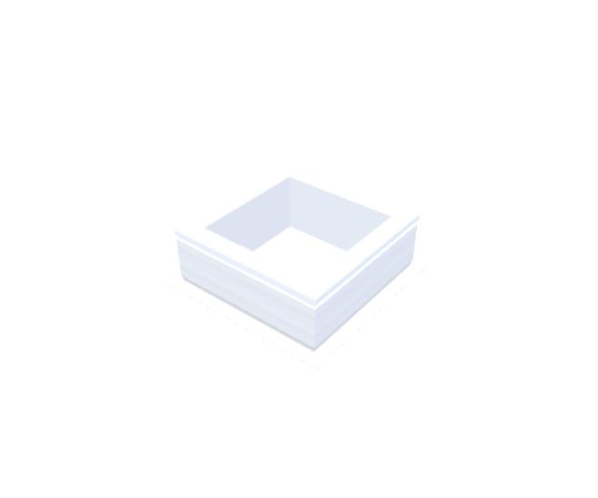 PVC-Aufsatzkranz 40x40 cm - Skylux