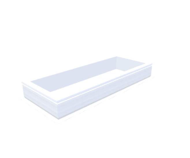 PVC-Aufsatzkranz 50x140 cm - Skylux