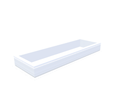 PVC-Aufsatzkranz 50x170 cm - Skylux