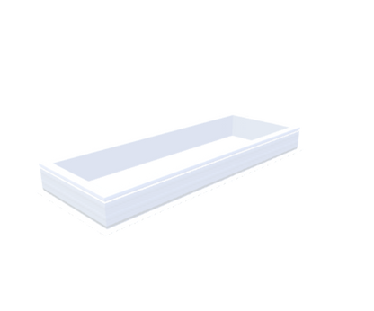 PVC-Aufsatzkranz 600x 180 cm - Skylux