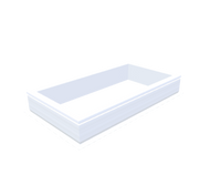 PVC-Aufsatzkranz 60x120 cm - Skylux