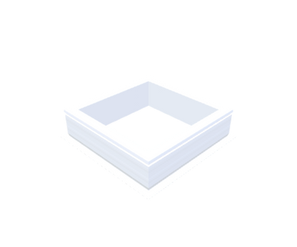 PVC-Aufsatzkranz 60x60 cm - Skylux
