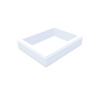 PVC-Aufsatzkranz 60x80 cm - Skylux