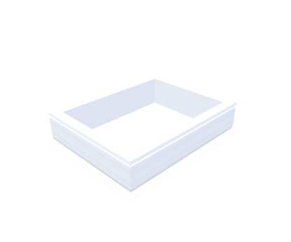PVC-Aufsatzkranz 60x80 cm - Skylux