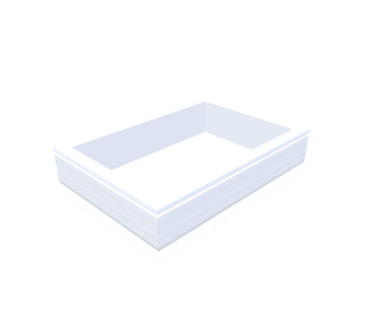PVC-Aufsatzkranz 60x90 cm - Skylux