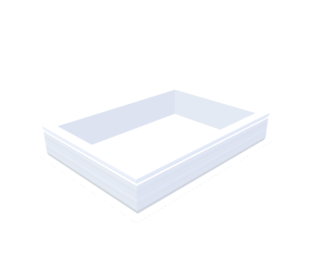 PVC-Aufsatzkranz 70x100 cm - Skylux
