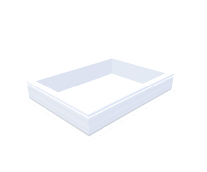 PVC-Aufsatzkranz 75x105 cm - Skylux