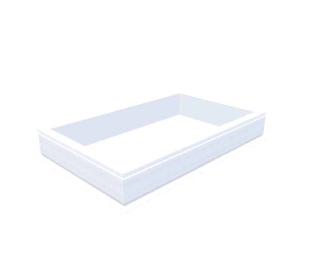 PVC-Aufsatzkranz 75x125 cm - Skylux