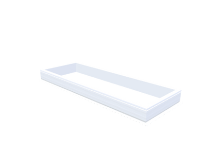 PVC-Aufsatzkranz 75x225 cm - Skylux