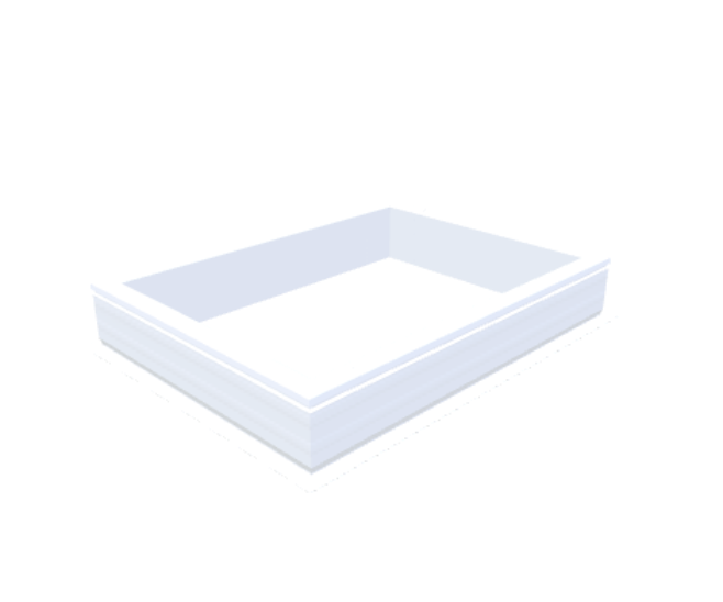 PVC-Aufsatzkranz 80x110 cm - Skylux