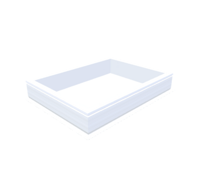 PVC-Aufsatzkranz 80x110 cm - Skylux