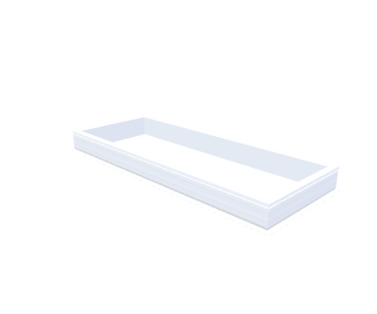 PVC-Aufsatzkranz 80x220 cm - Skylux