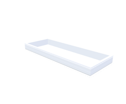 PVC-Aufsatzkranz 80x230 cm - Skylux