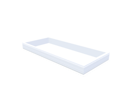 PVC-Aufsatzkranz 90x210 cm - Skylux