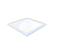 Skylux Lichtkuppel 100x100 cm