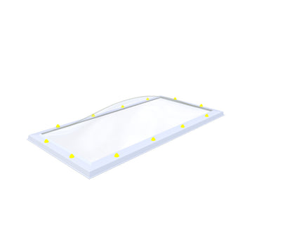 Skylux Lichtkuppel 75x165 cm