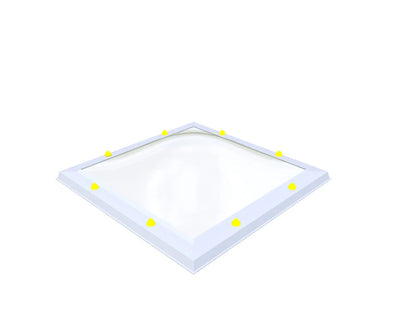Skylux Lichtkuppel 80x80 cm