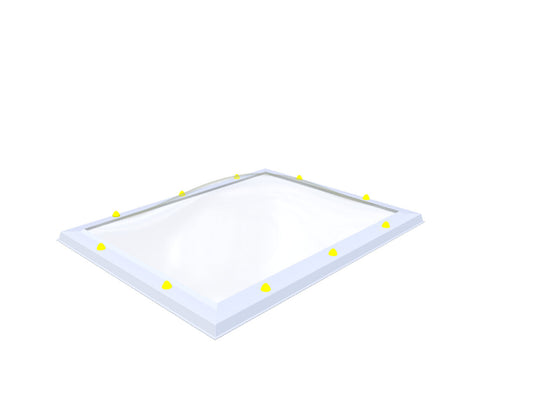 Skylux Lichtkuppel 90x120 cm