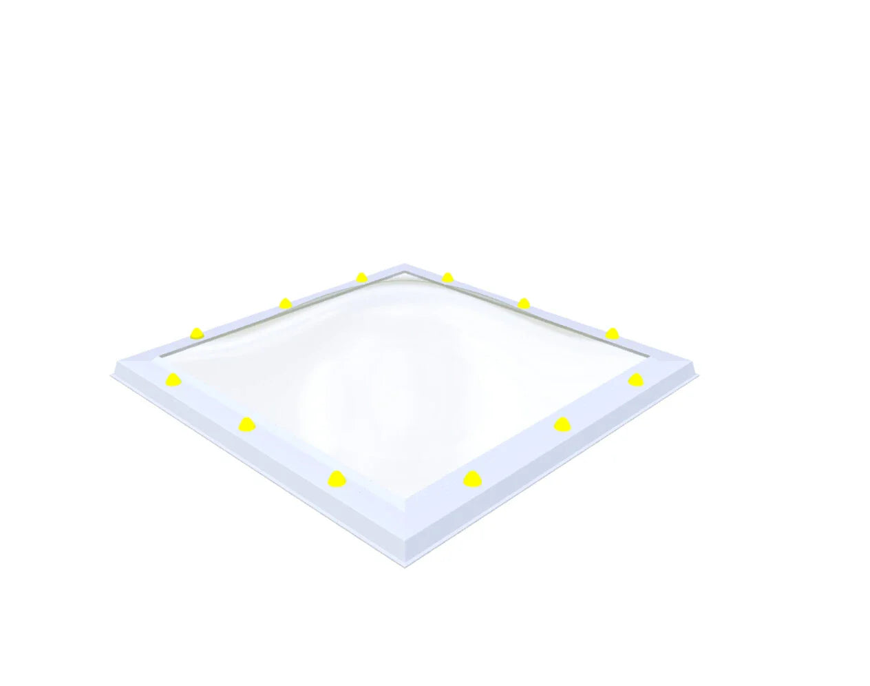 Skylux Lichtkuppel 90x90 cm