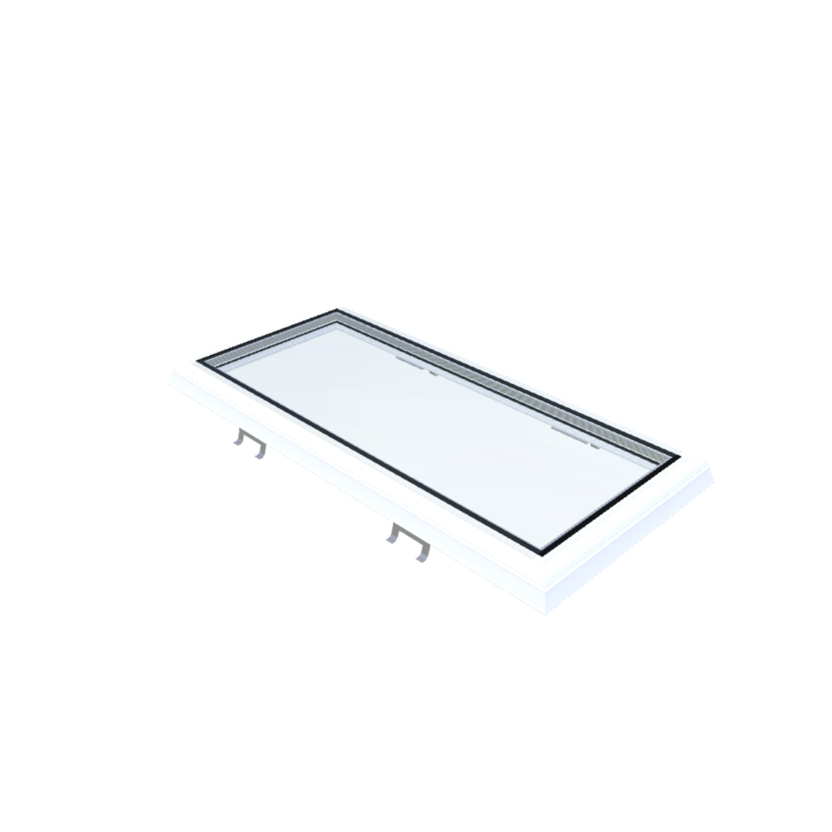 Skylux Flachdachfenster Vitria 40x100 cm