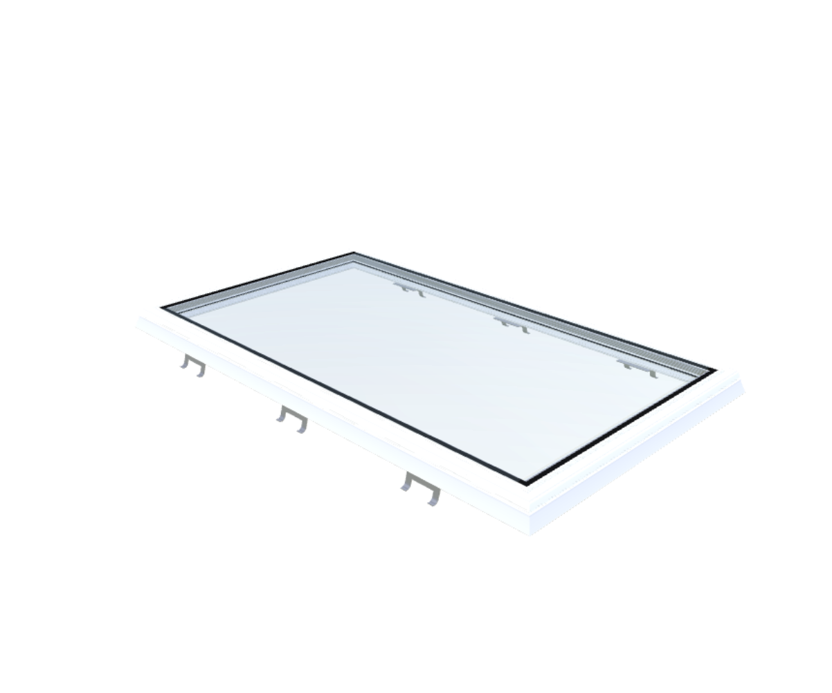 Skylux Flachdachfenster Vitria 70x130 cm