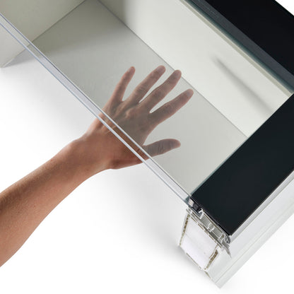 iWindow Fest-Flachdachfenster 100x250 cm